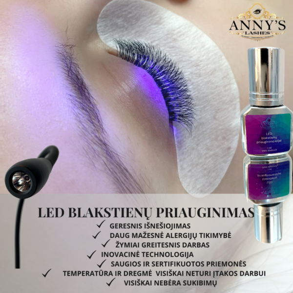 Apsauginiai akiniai , dirbant su LEDLASHES - Image 3