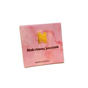 Minkšta juostelė blakstienų tvirtinimui