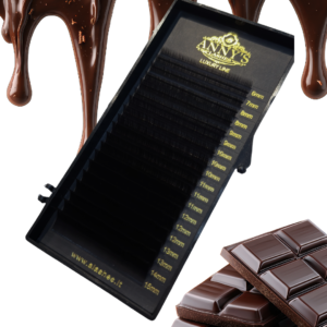 ANNY'S LASHES LUXURY BLAKSTIENOS C ir CC 0.10 RUDOS