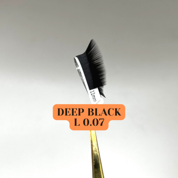 ANNY'S LASHES LUXURY BLAKSTIENOS L 0.07 juodos