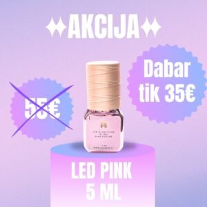 Naujiena! LED pink 5 ml