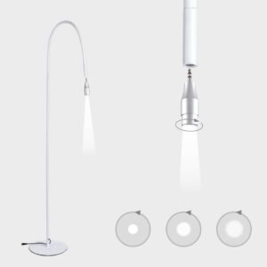 WHITE LED blakstienų priauginimo lempa 5W