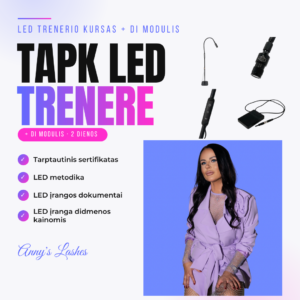 LED trenerio kursas + DI modulis | 2 dienos