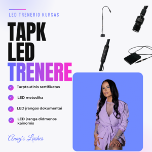 LED trenerio kursas | 1 diena