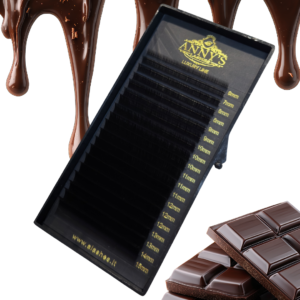 ANNY'S LASHES LUXURY BLAKSTIENOS C ir CC 0.10 RUDOS