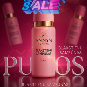 Anny's Lashes blakstienų nenuplaunamos putos