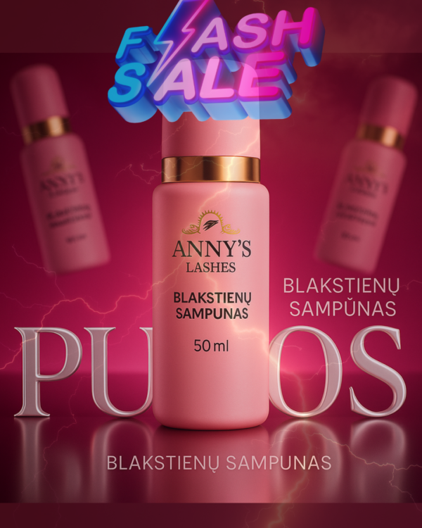 Anny's Lashes blakstienų nenuplaunamos putos